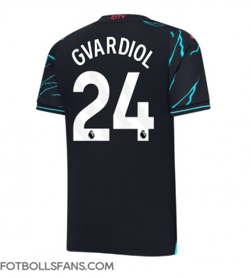 Manchester City Josko Gvardiol #24 Replika Tredje Tröja 2023-24 Kortärmad